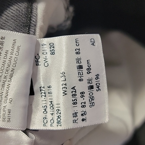 Levi’s 511 Size 32x36 Gray Slim Fit Jeans, Gently Used Condition - Picture 10 of 16